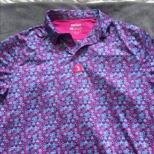 Bonobos Men's Polo in Purple and Blue